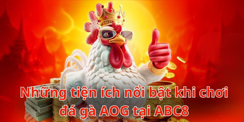 ABC8 mang đến hàng loạt tiện ích chọi gà tại sảnh AOG